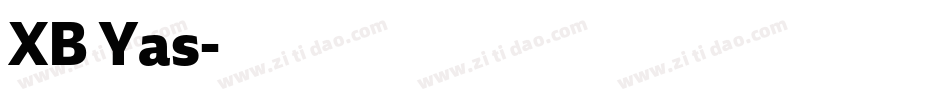 XB Yas字体转换